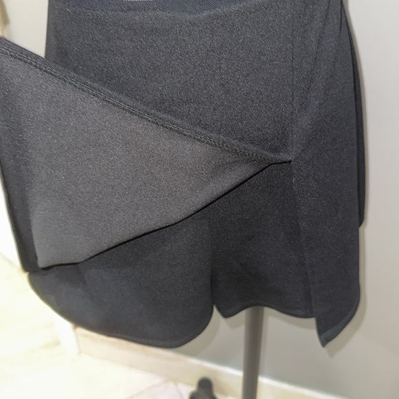 Black LBD w/sheer top & skort underneath. - Picture 3 of 8